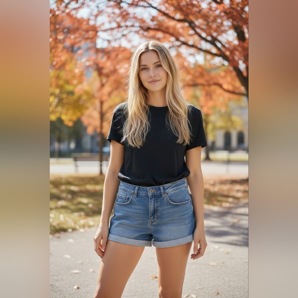 Forever 21 Premium Denim Shorts